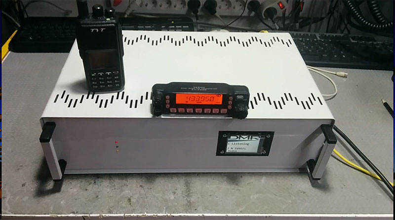 yaesu ft7800 dmr hotspot sv6nob